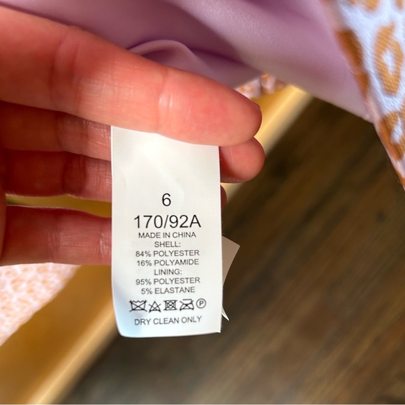 KATE SPADE FLORA LEOPARD MIDI DRESS SIZE 6 - Picture 9 of 9